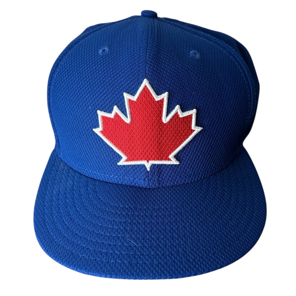 NEW ERA 59FIFTY Toronto Blue Jays Maple Leaf Authentic Collection Ball Cap Sz 8
